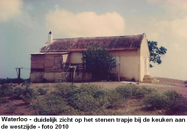 23. Stenen trapje aan de westzijde 1993